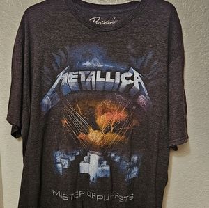 Metallica Master of Puppets Graphic Tee Size 2XL